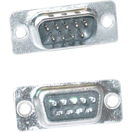 Cable Wholesale DB9 Male D-Sub Connector, Solder Type 3530-01009