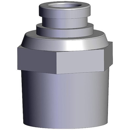 Smc Push-Fit Fitting, Straight KQG2H06-03S