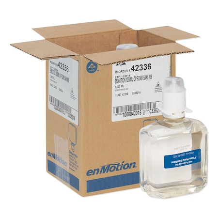 Georgia-Pacific GP enMotion Gen2 Foam Hand Sanitizer Dispenser Refill, 1000 mL, PK2 42336