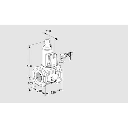 Honeywell Kromschroder VAS8100F05LWB/PP/PP KS88204401