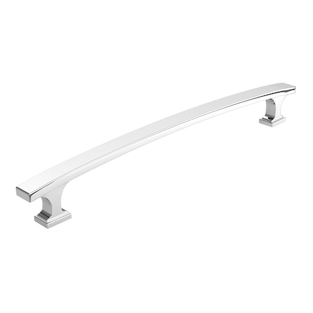 Richelieu 7 9/16-inch (192 mm) Center to Center Chrome Transitional Cabinet Pull BP5254192140