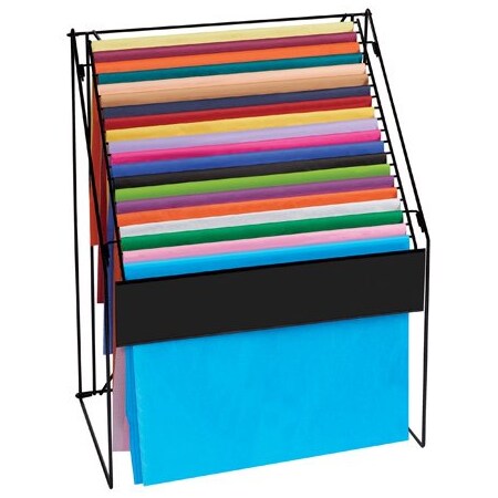 Partners Brand Tissue Paper Rack, Black, 1/Each TISRACK1