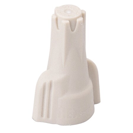 Gardner Bender Hex-Lok Ivory 22 AWG to 8 AWG Wire Connector, 100PK 10-1H1