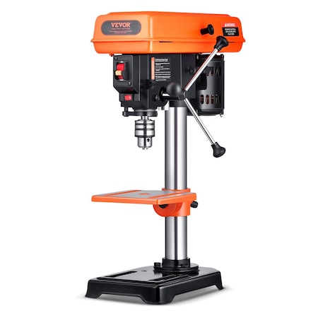 Vevor 12-Inch Benchtop Drill Press Cast Iron Drill Press 5 Amp Variable Speed 1216BVS