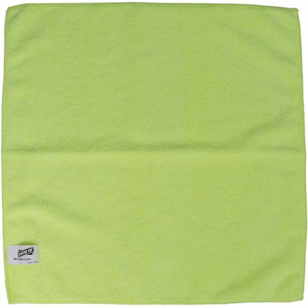 Genuine Joe General-Purpose Microfiber Cloth - 16 x 16 - Yellow, 15PK GJO85106CT
