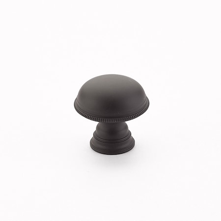 Schaub 1-1/4in Atherton Cabinet Knob Oil Rubbed Bronze Finish 572-10B