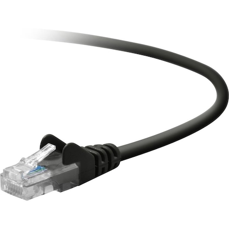Belkin Patch Cable - Rj-45 - Male - Rj-45 - Male - Unshielded Twisted Pair A3L791B50-BLK-S