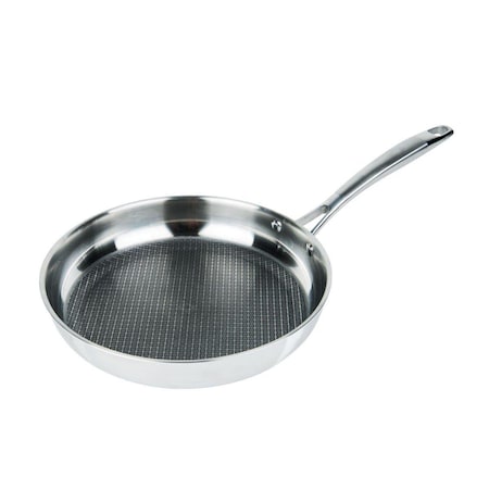 Masterpan 11 in. 3-Ply Stainless Steel Premium ILAG Non-Stick Scratch Resistant Frying Pan MP-101