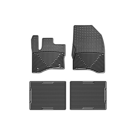 Weathertech Black, Front and Rear All Weather Floor Mats WTFB167273