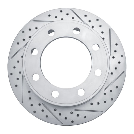 Dynamic Friction Co DFC Geoperformance Rotor - Drilled and Slotted 830-54174R