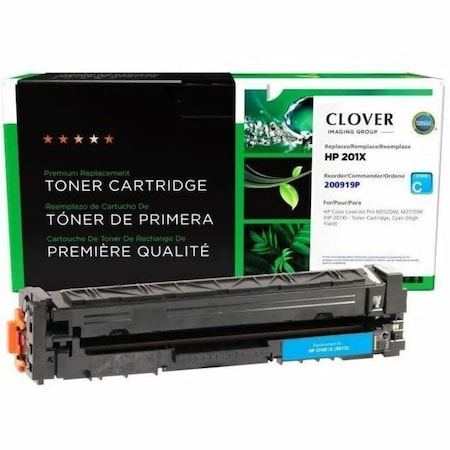 Clover Imaging Group Imaging Remanufactured High Yield Cyan Toner Cartridge 200919P