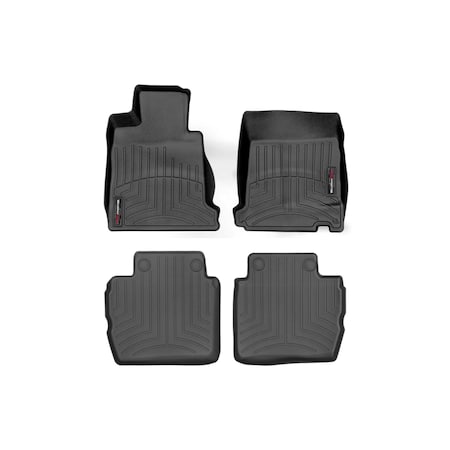 Weathertech Black, Front and Rear Floorliners 44202-1-5