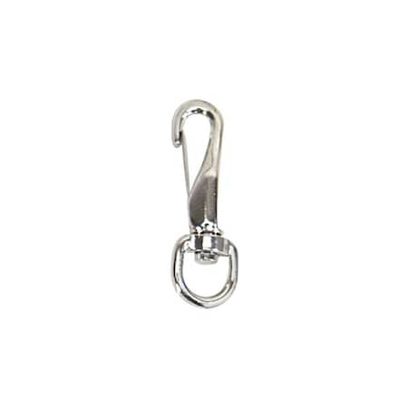 Newalthlete 1.87 in. Chrome Plated Brass Baby Swivel Snap NE3707281