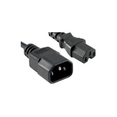 Unc Group POWER- CORD C14 TO C15 15AMP BL PWCD-C14C15-15A-03F-BLK