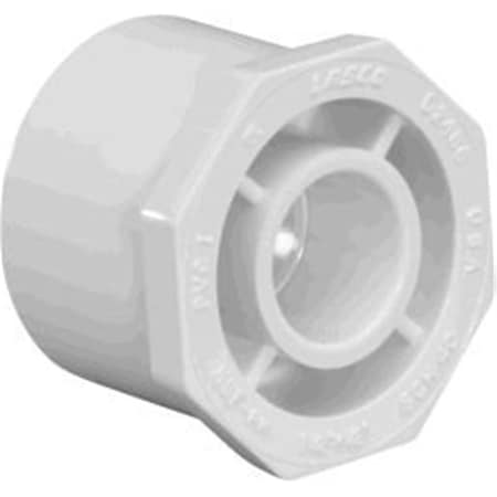 Pinpoint 3 x 2 in. PVC Pipe Reducer Bushing, Schedule 40 - White PI150828
