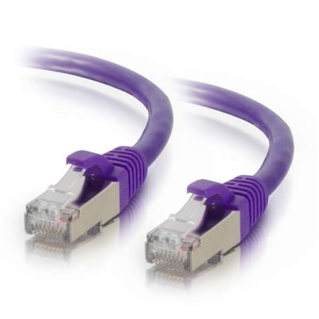 Fasttrack 10 ft. Cat6 Snagless Shielded-STP Ethernet Network Patch Cable - Purple FA260379