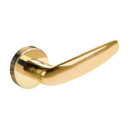 Schlage Grade 1 Full Dummy Trim Mortise Lock, 07 Lever, A Rose, Bright Brass Finish, Field Reversible L0172 07A 605