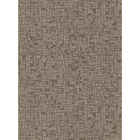 Warner Tiffany Brown Abstract Geometric Wallpaper 2945-1113
