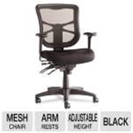 Alera Technologies Elusion Series Mesh Chair Multifunction Mesh Nylon- Balck YYAZ-ALEEL42ME10B
