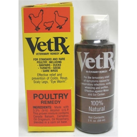 Goodwinol Products - Vetrx Poultry Remedy 2 Ounce - VET-PY-2Z-X 34923