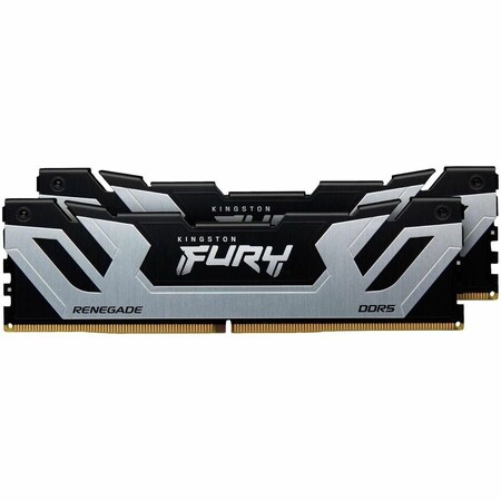 Kingston 48GB 8400MT/s DDR5 CL40 CUDIMM (Kit of 2) FURY Renegade Silver XMP KF584CU40RSK2-48