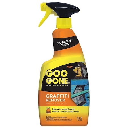 Goo Gone Graffiti Remover, Liquid, Citrus, 24 oz, Bottle 2132