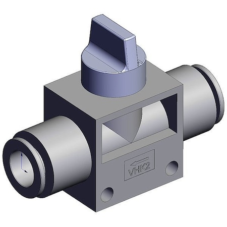 Smc Finger valve, VHK, 46 mm, 61 mm VHK2A-10F-10F
