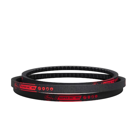 Gates Narrow Cogged V-Belt, Super HC Molded Notch, 5VX840, 5V, EPDM, 83 in, 5/8 in Top Width 94140840