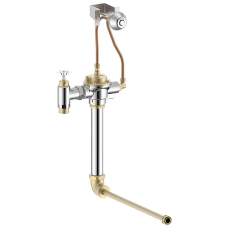 Delta Commercial 83T Manual Concealed Urinal Flush Valve In Chrome 83T430