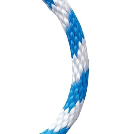 Baron Derby Rope, 3/8 in Dia, 50 ft L, 180 lb Working Load, Polypropylene, Blue/White 51213