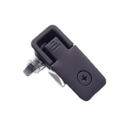 Southco Compression Latch, Lift & Turn, Medium Size, Zinc Alloy, Powder Coat, Black 62-43-351-3