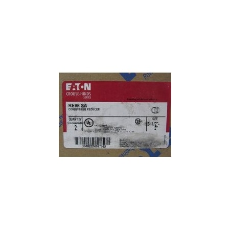 Eaton Bushings/Knockout Seals/Locknuts Conduit Hub Reducer EA RE96-SA