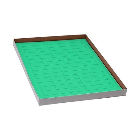 Zoro Select Cyro Label, Green, Polypropylene, PK20 GRAING-C123