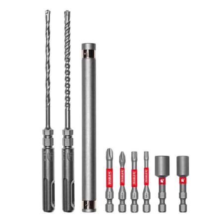 Diablo 9pc Concrete Anchor Drive Installation Set 9-Piece DMAPL9910-S9