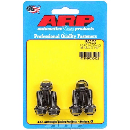 Arp 1502202 Pressure Plate Bolt Kit for 19861995 Ford Mustang ARP150-2202