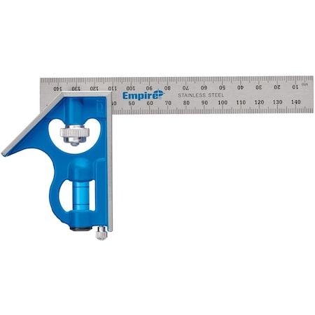 Empire Level 6-inch/150mm True Blue Combination Square E255M