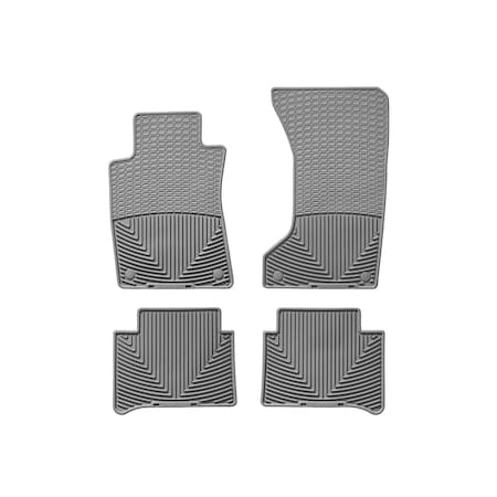 Weathertech Grey, Front and Rear All Weather Floor Mats MB W211 G