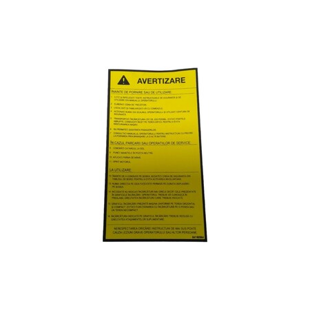 Cnh DECAL, CNH OEM 84190984 84190984