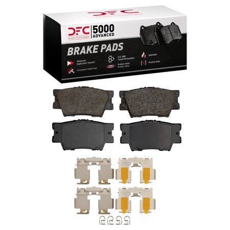 Dfc 5000 Advanced Disc Brake Pad Set,  1551-1632-02