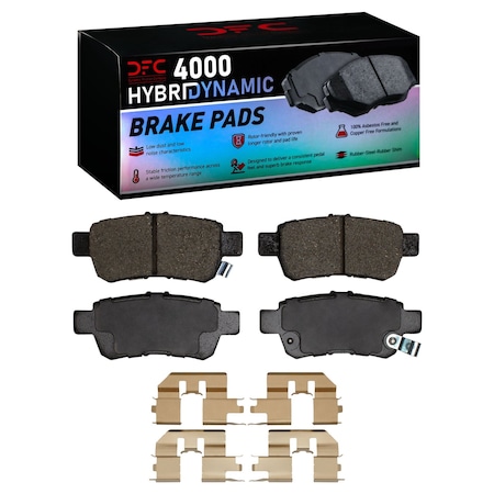 Dfc 4000 HybriDynamic, Disc Brake Pad Set,  4000-1088-01