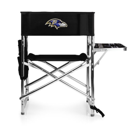 Picnic Time Family Of Brands NFL Baltimore Ravens - Sports Chair 809-00-179-034-2