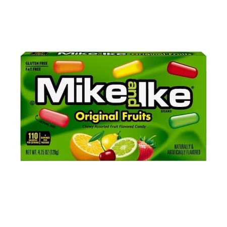 Mike & Ike Mike and Ike Original Fruits Chewy Candy 4.25 oz 762797