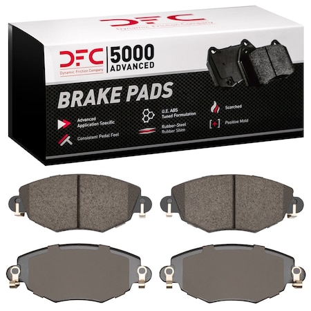 Dfc 5000 Advanced, Disc Brake Pad Set,  1551-0910-00