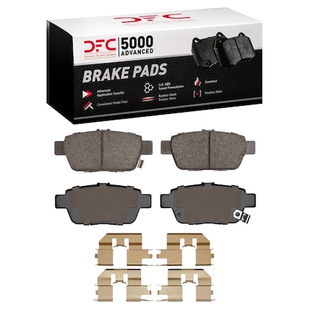 Dfc 5000 Advanced Disc Brake Pad Set,  1551-1103-01