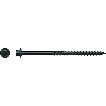 Big Timber No.14x4'' Black Log Structure Screw, 25 Ct. BL144-25