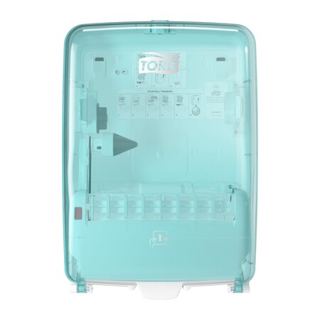 Tork Paper Towel Dispenser, Plastic, Blue/White 651220