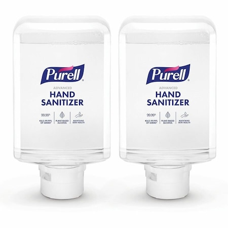 Purell Hand Sanitizer, ES10 Series, Foam, Cartridge with Integrated Battery, 1,200 mL, 2 PK 8353-02