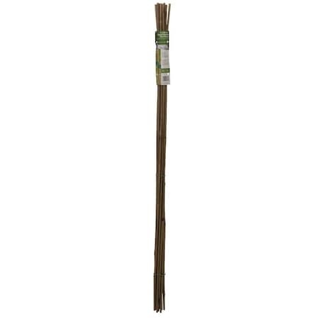 Gardeners Blue Ribbon BB4 Plant Stake, 4 ft L, Bamboo, Natural Bamboo BB4N