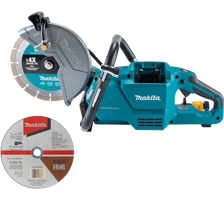 Makita Power Cutter, Brushless Cordless, 9 in GEC03Z