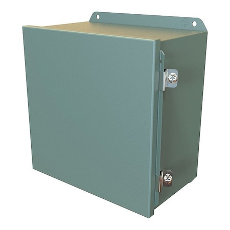 Hammond Clamps Electrical Enclosure, 10 in H, 6 in D, 10 in W, 12, 13, 3R, 4, Steel HJ10106HLP